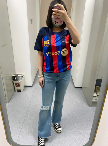 22/23 Barcelona Home Jersey photo review
